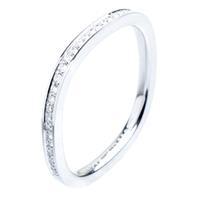 Henrich and Denzel Platinum 0.130ct Diamond Eternity Ring P5440-99