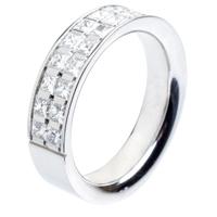 henrich and denzel platinum 126ct diamond eternity ring p4882 01