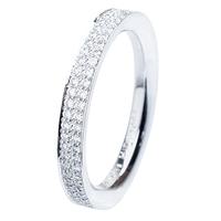 henrich and denzel platinum 052ct diamond eternity ring p4875 01