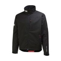 helly hansen crew midlayer jacket men black