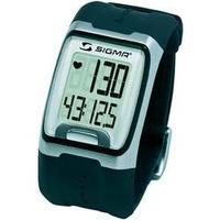 Heart rate monitor watch with chest strap Sigma PC 3.11 Black