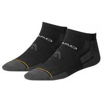 Head Sneaker Socks 43/47 Black PK 2