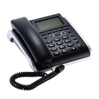 HF700 2 in 1 Professional Business Telephone Call Center Headset Phone Handsfree Desk Headphone Caller ID Telephone Customer Service Telephone Noise C