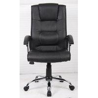 HH Solutions Winchester Executive Leather Chair - Black