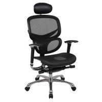 hh solutions ergonomics4work wave full mesh chair black