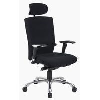 hh solutions ergonomics4work wave xtra chair black