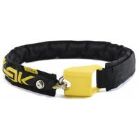 hiplok lite waist chain lock blackyellow