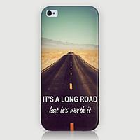 Highway Pattern Back Case for iPhone5/5s