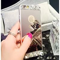 High Quality Mirrored with Diamond Back Cover for iPhone 7 7 Plus 6s 6 Plus