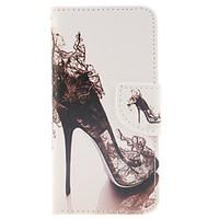 High-heeled Shoes Painted PU Phone Case for iPhone 7 7 Plus 6s 6 Plus SE 5s 5c 5 4s 4