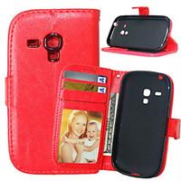 High quality PU leather wallet mobile phone holster Case For Galaxy S5 Mini/S4 Mini/S3 Mini/S4/S3(Assorted Color)