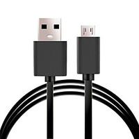 high quality black micro usb data cable for samsung galaxy note 4 s7 s ...