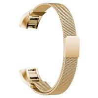 High Quality Genuine Mesh Stainless Steel Bracelet Watch Band Strap Replacement Milanese Magnetic Loop Customized Band for Fitbit Alta Smart Watch