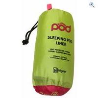 Hi Gear Sleeping Pod Sleeping Bag Liner - Colour: Lime