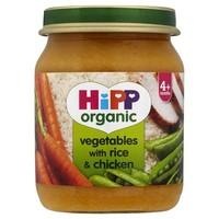 Hipp Vegetables Rice & Chicken 125g
