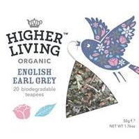 Higher Living English Earl Grey Tea 20bag