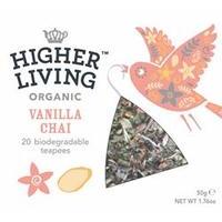 Higher Living Vanilla Chai 20bag