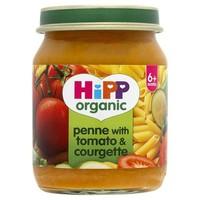 hipp penne tomato courgette 125g