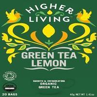 Higher Living Green Tea Lemon 20bag