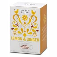 Higher Living Lemon & Ginger 15bag