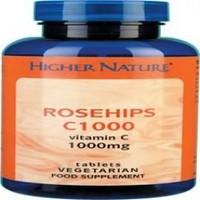Higher Nature Rosehips C 1000mg 90 Tablets