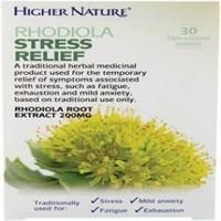 Higher Nature Rhodiola Stress Relief 30 Tablets