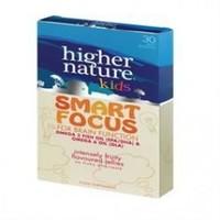 higher nature smart focus kids omegas 30 gummies