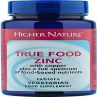 Higher Nature True Food Zinc 90 Tablets