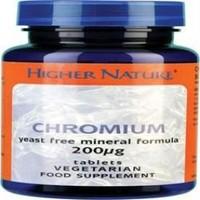 Higher Nature Chromium 200ug 90 Tablets