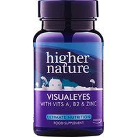 higher nature visualeyes food supplement 30 tablets