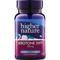 Higher Nature Serotone 5HTP Natural Food Supplement - 100mg - 90 Tablets