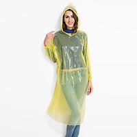 Hiking Raincoat/Poncho Unisex Waterproof / Windproof / Lightweight Materials PE