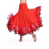High-quality Milk Fiber with Draped Ballroom Dance Bottoms for Women\'s Performance(More Colors)