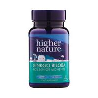 higher nature ginkgo biloba 6000 90tabs