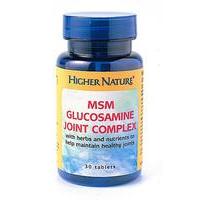 Higher Nature MSM Glucosamine Joint Complex, 90Tabs