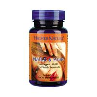 higher nature nails hair 60vcaps