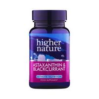 Higher Nature Astaxanthin & Blackcurrant, 90VCaps