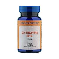 Higher Nature Co-Enzyme Q10, 30mg, 30Tabs