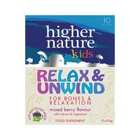 higher nature kids relax unwind mixed berry 10