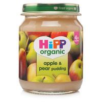 hipp stage 1 organic apple pear pudding