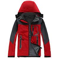 Hiking Softshell Jacket / Ski/Snowboard Jackets Men\'sWaterproof / Breathable / Thermal / Warm / Quick Dry / Windproof / Ultraviolet