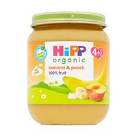 Hipp Organic 4months+ Banana & Peach Dessert