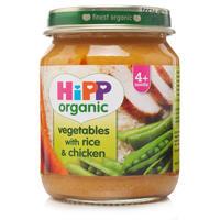 HiPP Stage 1 Organic Vegetables Rice & Chicken