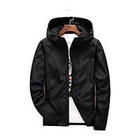 Hiking Softshell Jacket Unisex Comfortable Spring Summer Fall/Autumn Terylene Cycling/Bike Running