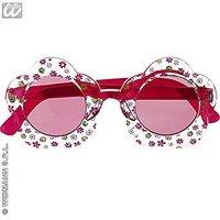 Hippie Flower Glasses Disguise Novelty Glasses Specs & Shades For Fancy Dress