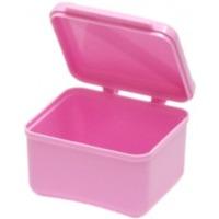 Hinged Lid Denture Holder Bowl