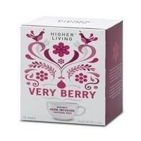 higher living very berry tea 15bag 1 x 15bag