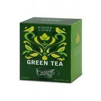 Higher Living Green Organic Enveloped Tea (20 Bags x 4)