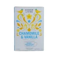 higher living chamomile vanilla 15bag 1 x 15bag