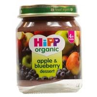 Hipp Apple & Blueberry Dessert (4+) (125g x 6)